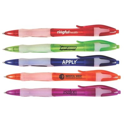Pacific Grip Click Action Pen | Silk Screen Custom Promotional Pen