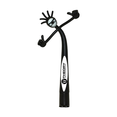 Thumbs-Up Bend-A-Pen | Custom Silk Screen Promotional Pen