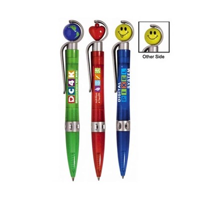 Promotional Spinner Click Action Pen | Digital Full Color Printing