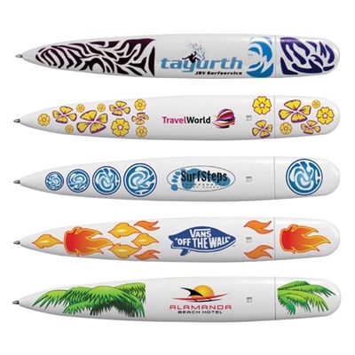Surfboard Ballpoint Pen | Custom Digital Full Color Printing