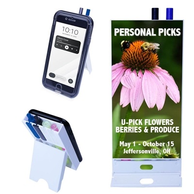 Desk Mate with Phone Stand | Custom Digital Full Color Printing