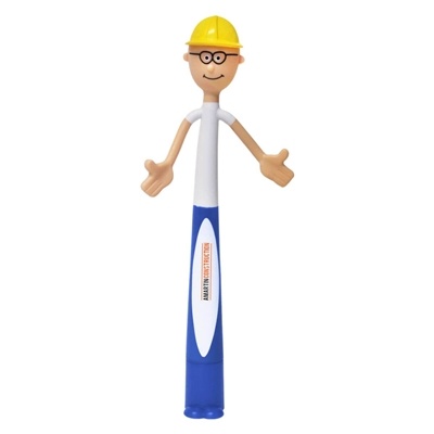 Custom Safety Bend-A-Pen | Digital Full Color Printing