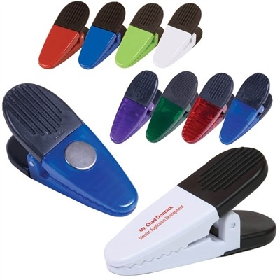 Magnetic Memo Clips Custom Printed