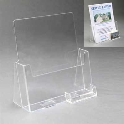 Acrylic Brochure & Business Card Holder