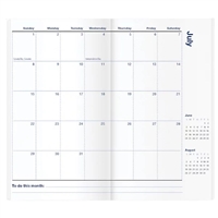 Classic Work Planner Refill â€“ 14-Month, Monday Start, Extra Pages