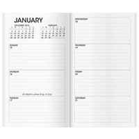 Weekly Planner Refill | Classic 14-Month with Monday Start