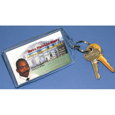 Business Card Acrylic Key Tags