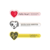Heart Emery Board Full Color Imprint | Custom Promotional Nail Files
