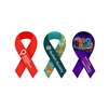 Ribbon Shaped Emery Board Full Color Imprint | Custom Promotional Nail File
