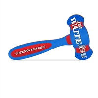 Custom Gavel Shaped Emery Board Full Color Imprint | Promotional Nail Files