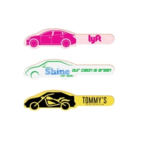Custom Car Emery Board Full Color Imprint | Promotional Nail Files