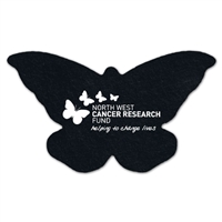 Custom Butterfly Flat Tire Coaster | Sustainable & Recycled Coasters