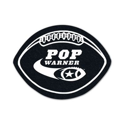Football Recycled Tire Coaster | Custom Eco-Friendly Coasters