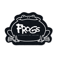 Frog Recycled Tire Coaster | Eco-Conscious & Customizable