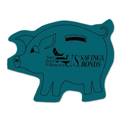 Piggy Bank Rubber Jar Opener | USA Made Custom Promotional Item
