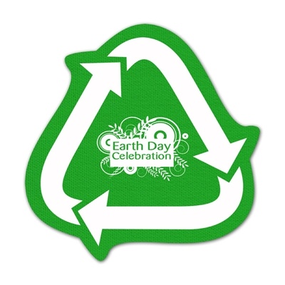 Recycle Arrows Rubber Jar Opener | USA Made Custom Promotional Item