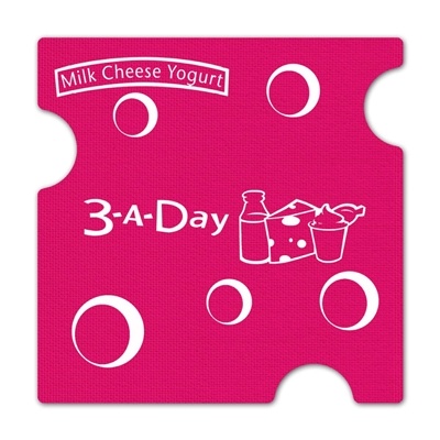 Durable Swiss Cheese Rubber Jar Opener | USA-Made Promotional Giveaway