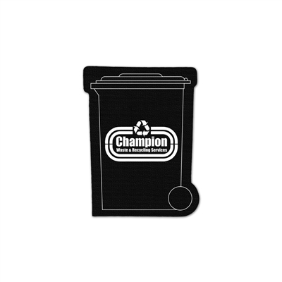 Custom Recycling Bin Vinyl Jar Opener | Eco Promotional Kitchen Gift Made in USA