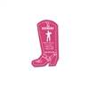 Custom Cowboy Boot Vinyl Jar Opener | Promotional Kitchen Giveaway Made in USA