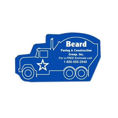 Custom Cement Mixer Vinyl Jar Openers | USA Made Promotional Products