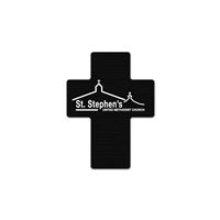 Custom Cross Vinyl Jar Openers | Church Promotional Giveaways USA Made