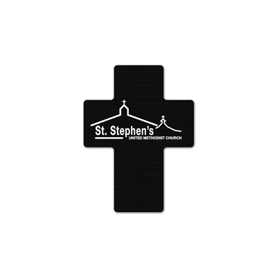 Custom Cross Vinyl Jar Openers | Church Promotional Giveaways USA Made