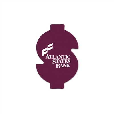 Custom Dollar Sign Vinyl Jar Openers | USA Made Financial Promotions