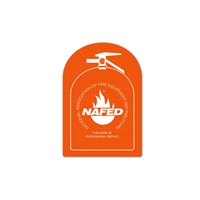 Fire Extinguisher Vinyl Jar Opener | Custom Promotional Jar Openers