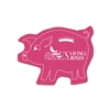 Custom Piggy Bank Vinyl Jar Opener | USA Made Promotional Financial Giveaway