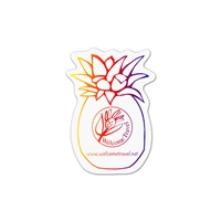 Custom Pineapple Vinyl Jar Opener | USA Made Promotional Tropical Gift