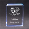 Engraved Acrylic Ripple Award