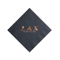 Foil Stamped Colored Beverage Napkins
