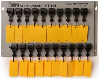 Cobra Key Management - 20 Key Wall Mount