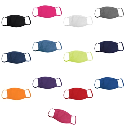 3 Layer Cotton Reusable Facemask - 25 Pack - USA Made