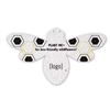 Bumble Bee Shape Seed Paper 1 Sided Imprint | Eco-Friendly Promotional Item