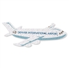 Custom Airplane Shaped Seed Paper | 2 Sided Imprint | Eco-Friendly Promotional Product