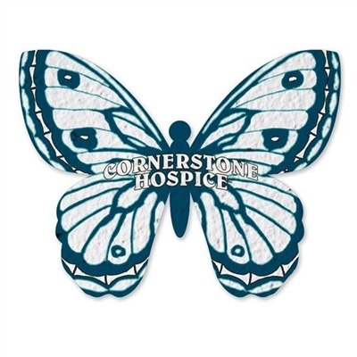 Butterfly Shaped Seed Paper | 2 Sided Imprint | Eco-Friendly Promotional Product