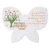 Butterfly Shaped Seed Paper | 2 Sided Imprint | Eco-Friendly Promotional Product