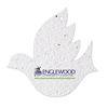 Dove Shaped Seed Paper | Custom 1 Sided Eco-Friendly Promo Product