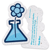 Flower Vase Shaped Seed Paper | Custom 2 Sided Eco-Friendly Promo Gift