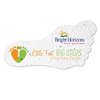 Foot Shaped Seed Paper | Custom 1 Sided Eco-Friendly Promo Item