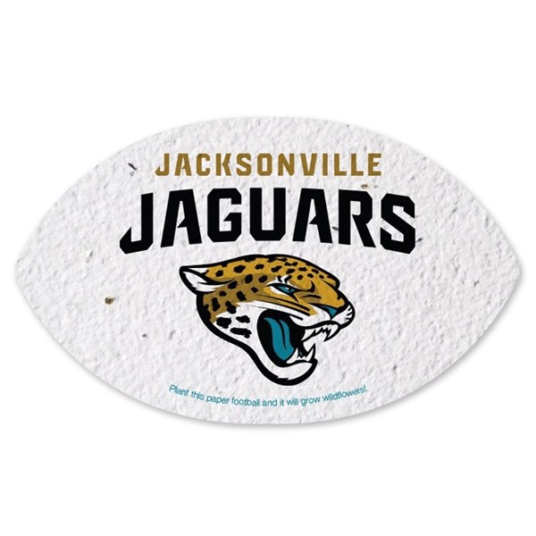 Football Shaped Seed Paper | Custom 1 Sided Eco-Friendly Promo Gift