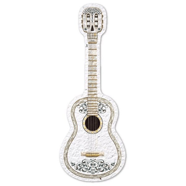 Guitar Shaped Seed Paper | Custom 2 Sided Eco-Friendly Promo Item