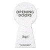 Custom Key Shaped Seed Paper | 1 Sided Imprint | Eco-Friendly Promotional Product