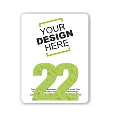 Seed Paper 22M Shape Gift Pack | Custom Eco Gift Pack