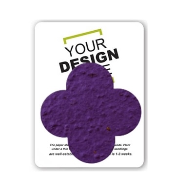 Seed Paper Flower Gift Pack | Customizable Eco-Friendly | Promotional Item