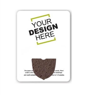 Seed Paper Acorn Shape Gift Pack | Custom Eco Gift Pack