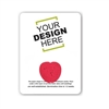 Seed Paper Apple Shape Gift Pack | Custom Card | Eco-Friendly Promotional Gifts