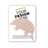 Seed Paper Armadillo Shape Gift Pack | Customizable Eco-Friendly Gift | Wildflower Seeds