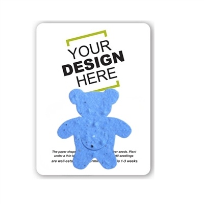 Custom Seed Paper Bear Gift Pack | Eco-Friendly Promotional Gift Ideas